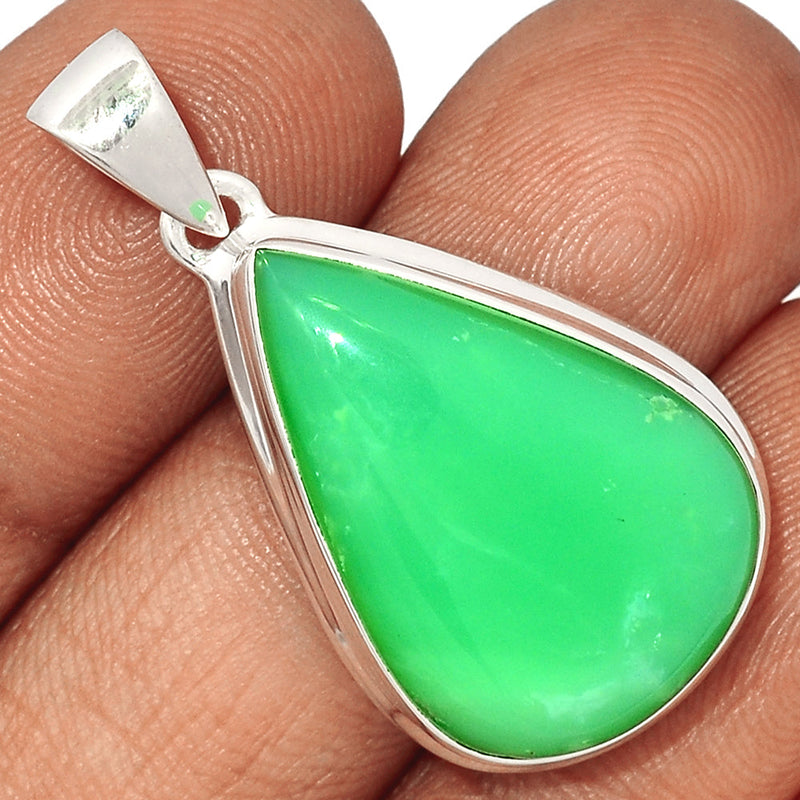 1.5" Chrysoprase Pendants - CRPP625