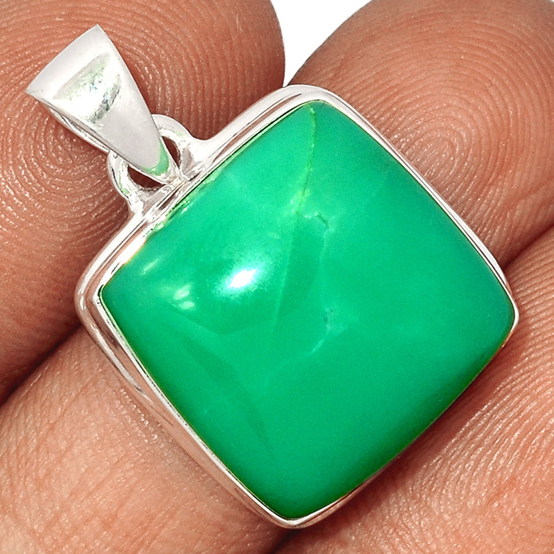 1.2" Chrysoprase Pendants - CRPP629