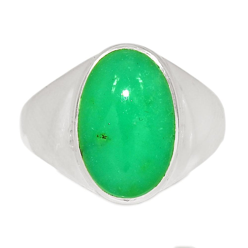 Solid - Chrysoprase Ring - CRPR700