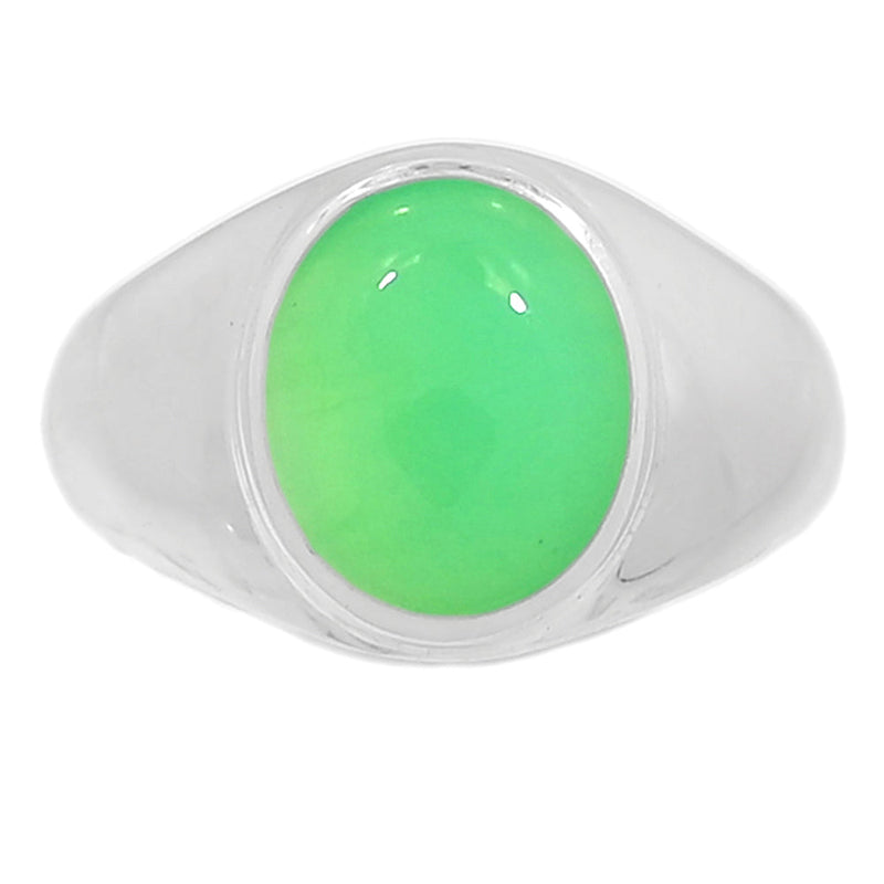 Solid - Chrysoprase Ring - CRPR830