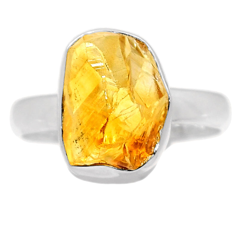 Citrine Rough Ring - CTRR1191