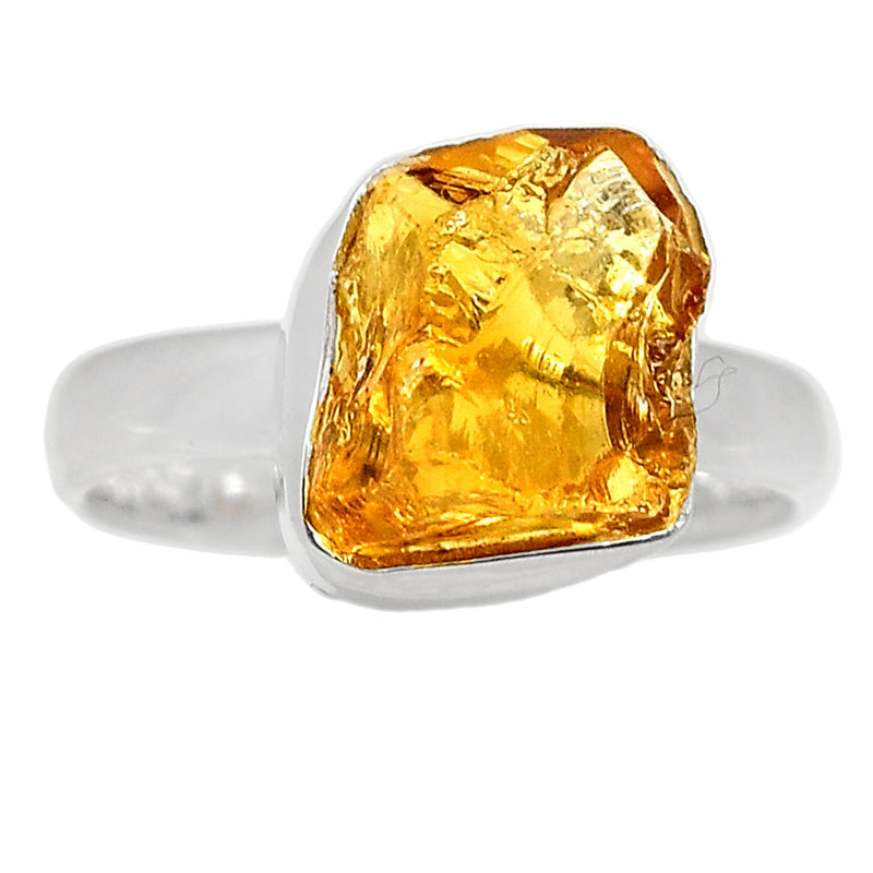 Citrine Rough Ring - CTRR1206