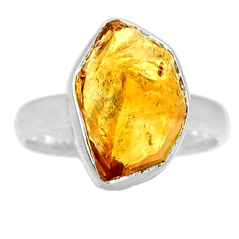 Citrine Rough Ring - CTRR1208