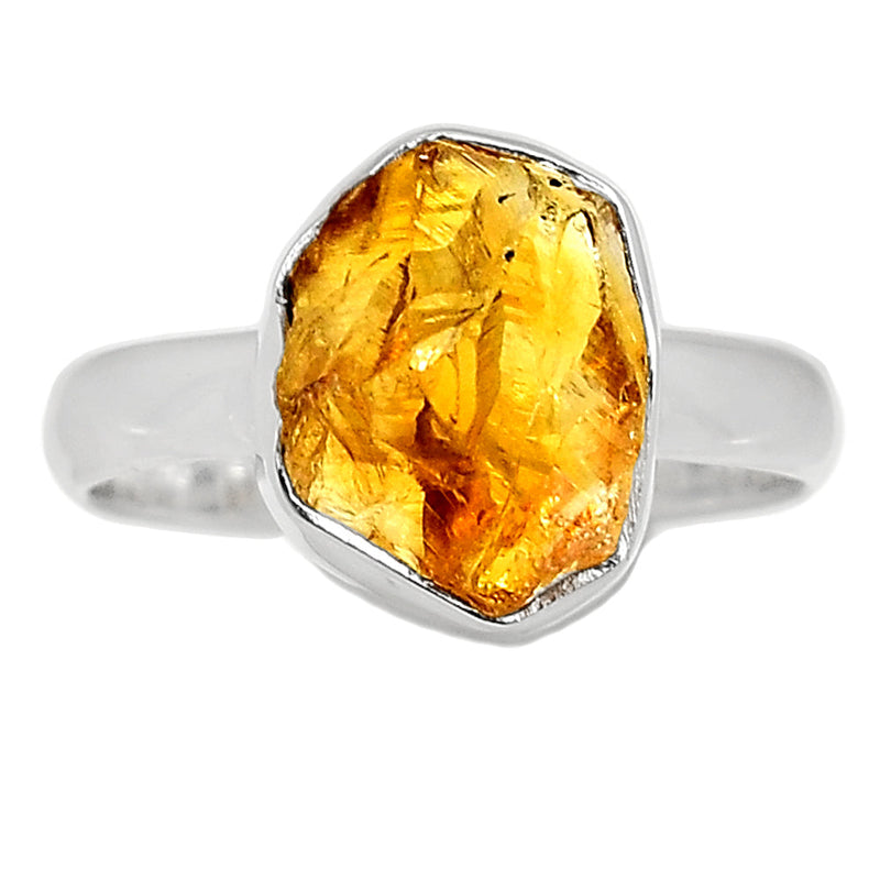 Citrine Rough Ring - CTRR1212