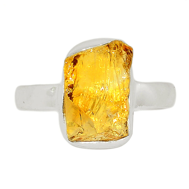 Citrine Rough Ring - CTRR1217