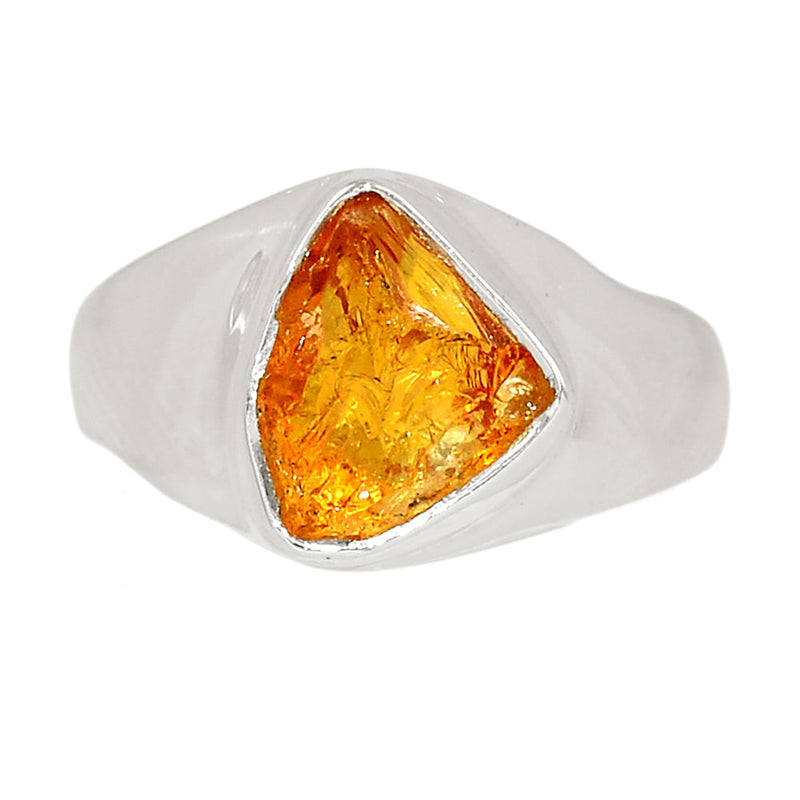 Solid - Citrine Rough Ring - CTRR1233