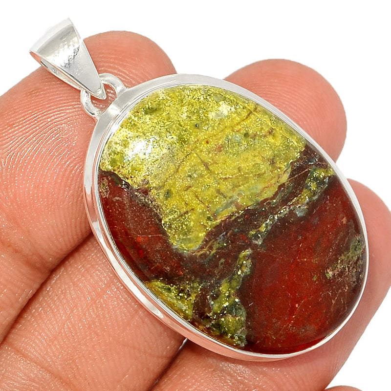 1.7" Dragon Stone Pendants - DGNP489