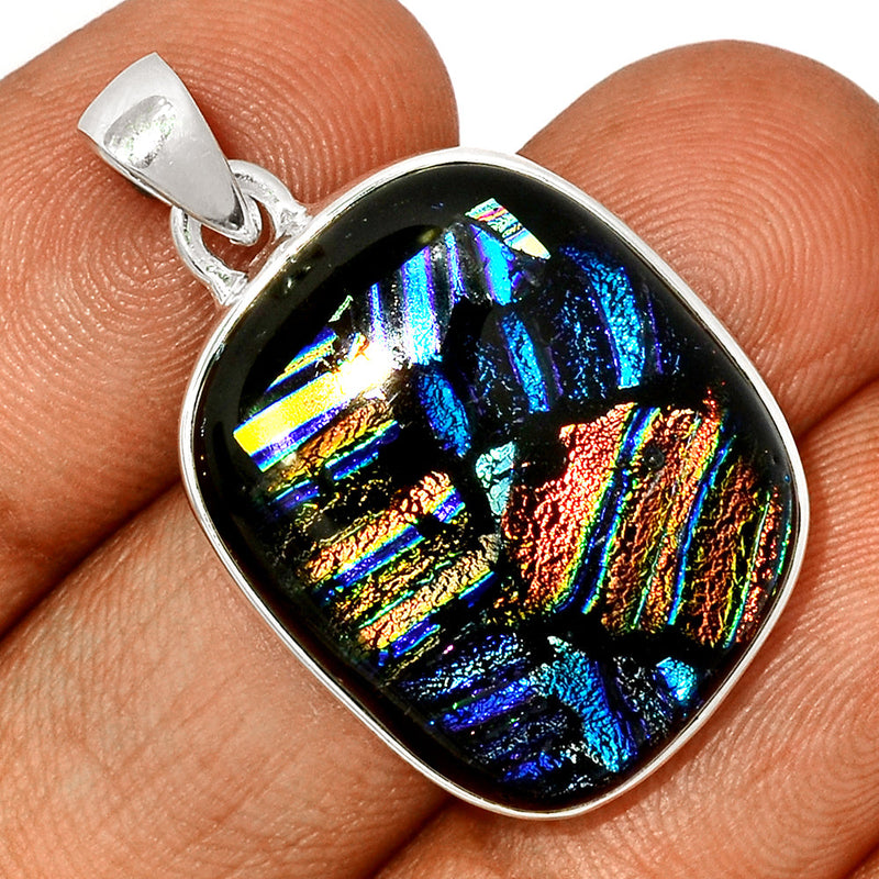 1.5" Dichroic Glass Pendants - DICP721