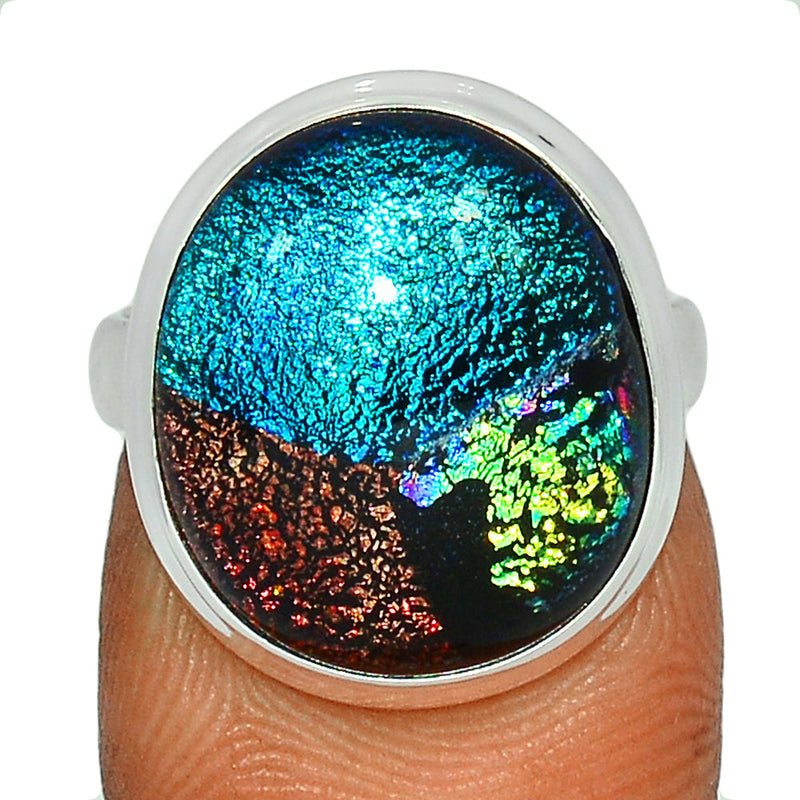 Dichroic Glass Ring - DICR774