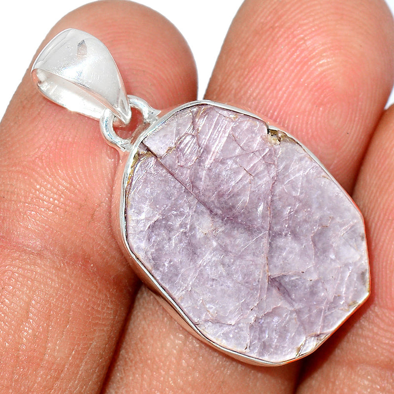 1.3" Flashy Lepidolite Mica Pendants - FLMP116