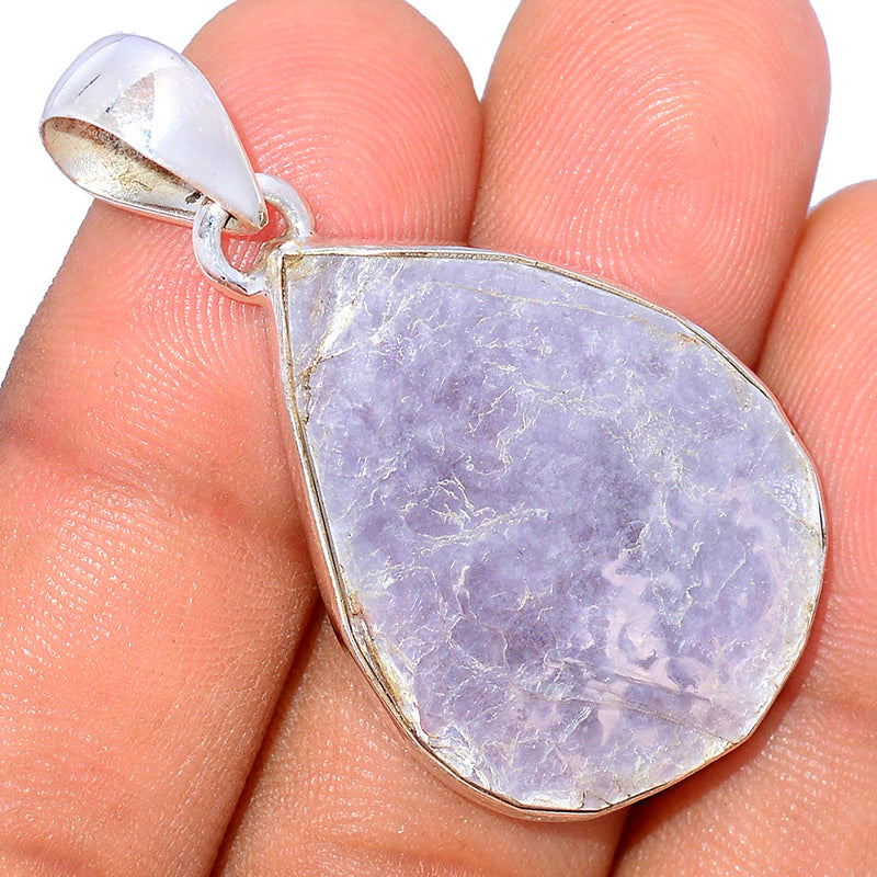 1.7" Flashy Lepidolite Mica Pendants - FLMP154