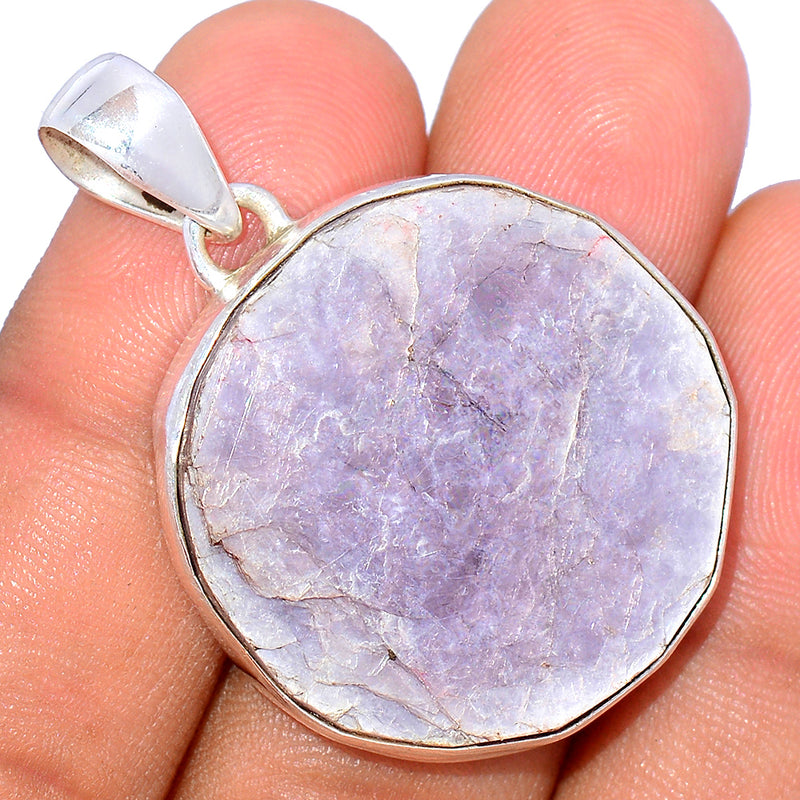 1.6" Flashy Lepidolite Mica Pendants - FLMP162