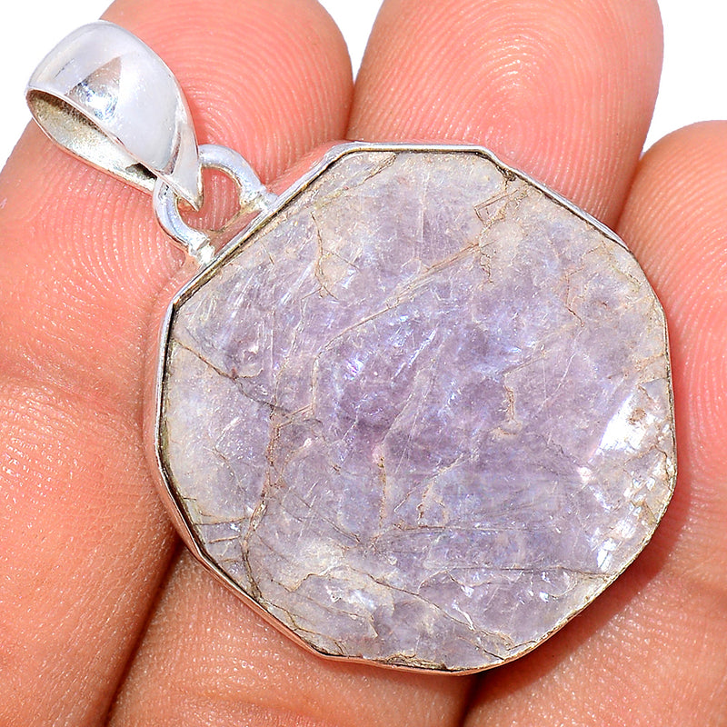 1.6" Flashy Lepidolite Mica Pendants - FLMP190