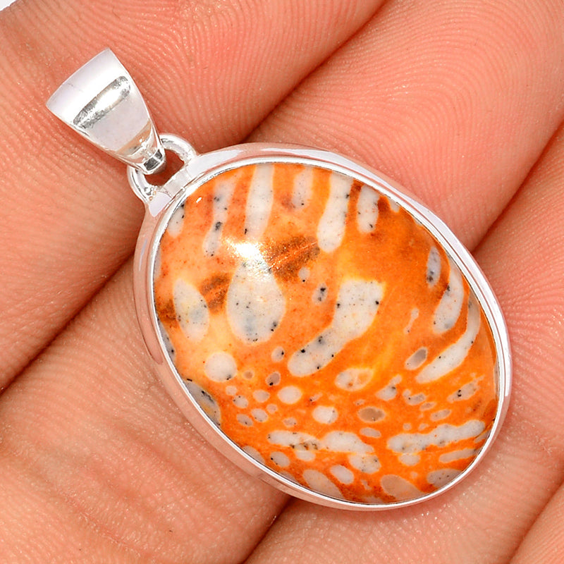 1.5" Deer Fawn Jasper Pendants - FNJP94