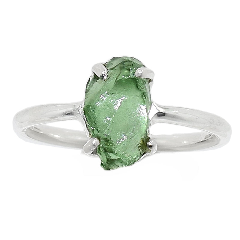 Claw - Green Apatite Rough Ring - GATR97