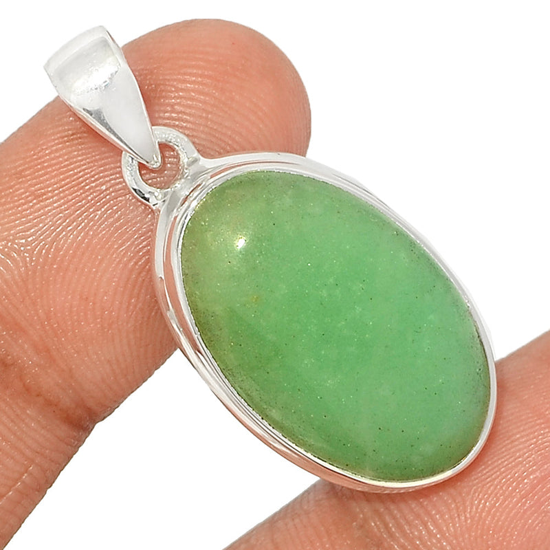 1.5" Green Aventurine Pendants - GAVP708