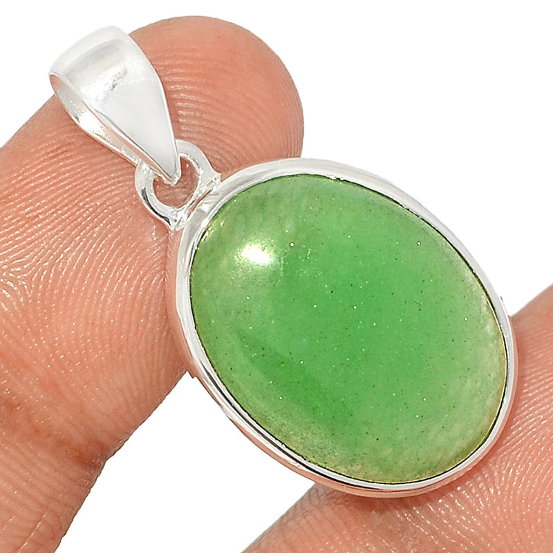 1.3" Green Aventurine Pendants - GAVP725