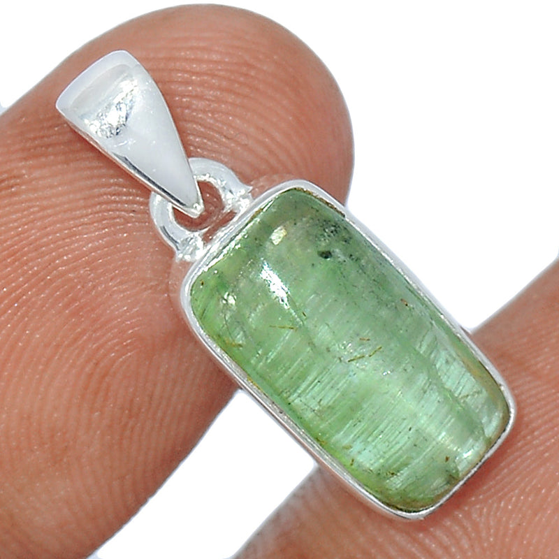 1" Green Kyanite Cabochon Pendants - GKCP115