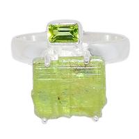 Green Kyanite Rough Ring - GKRR261