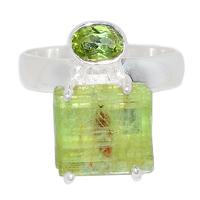 Green Kyanite Rough Ring - GKRR263