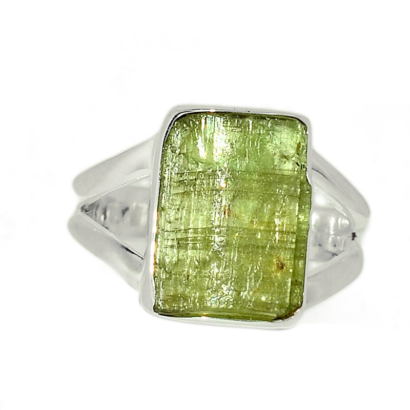 Green Kyanite Rough Ring - GKRR381