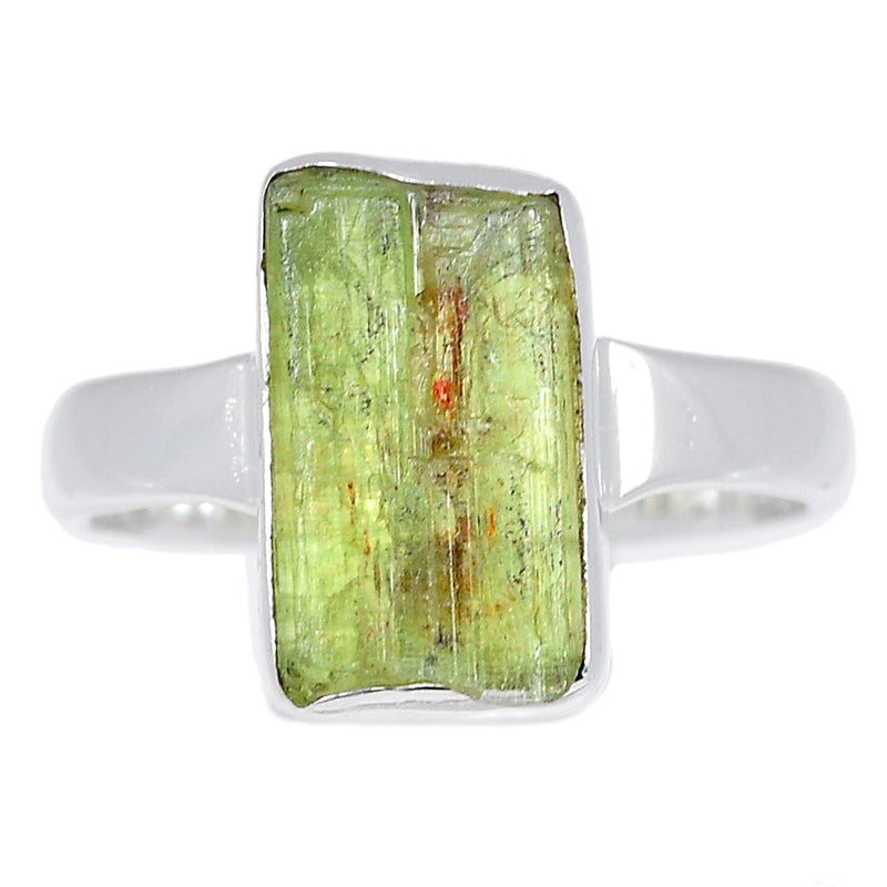 Green Kyanite Rough Ring - GKRR461