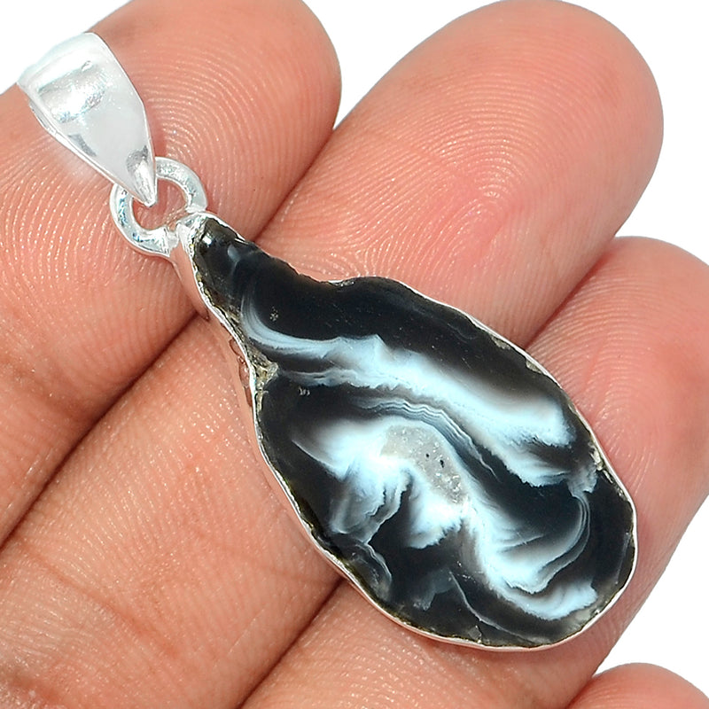 1.7" Oco Geode Druzy Pendants - GODP742