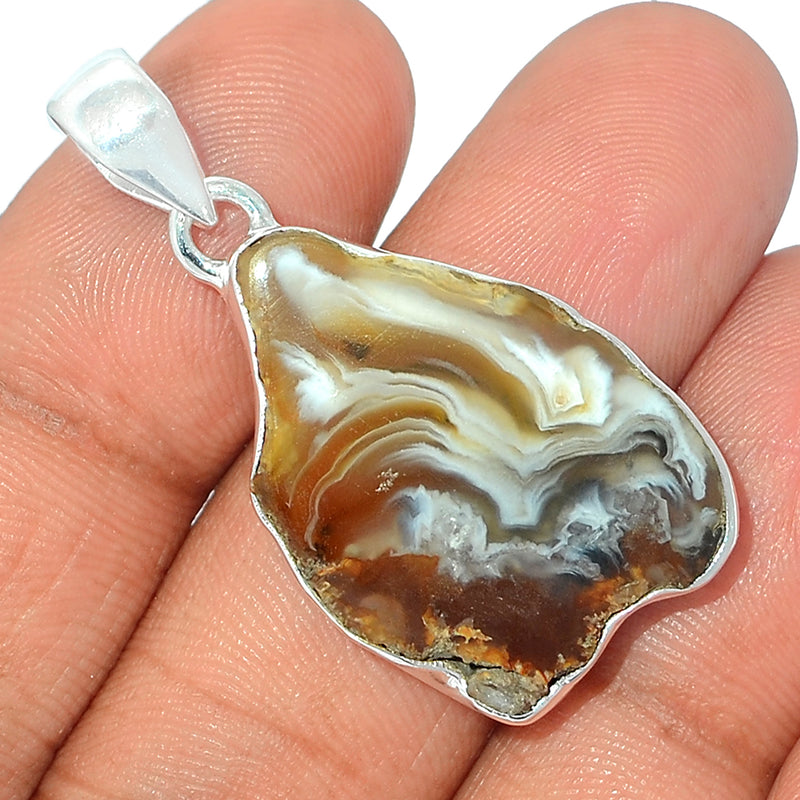 1.6" Oco Geode Druzy Pendants - GODP757