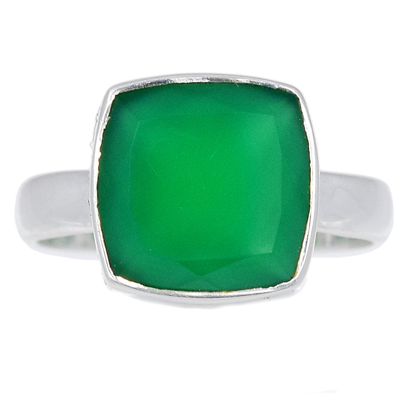 Green Onyx Faceted Ring - GOFR340