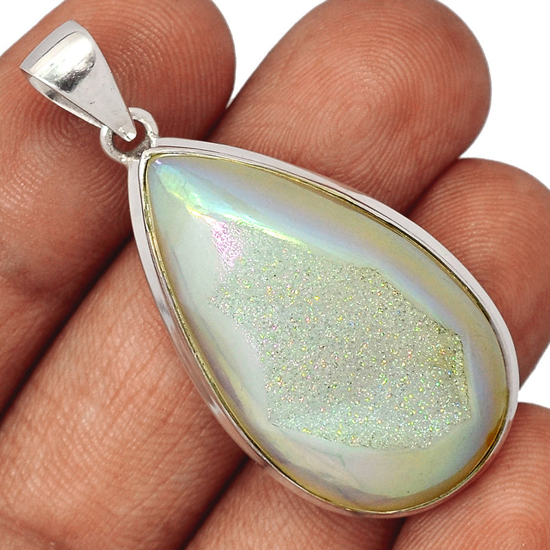 2" Angel Aura Druzy Pendants - GPWP565