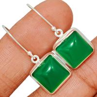 Green Onyx Earring-GROE253