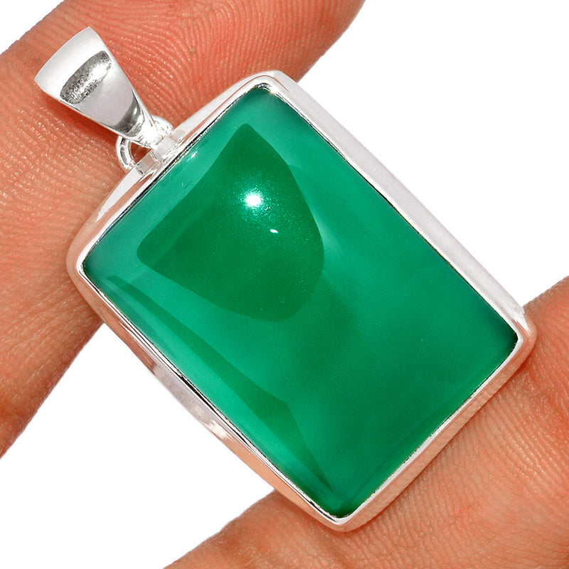 1.6" Green Onyx Pendants - GROP750