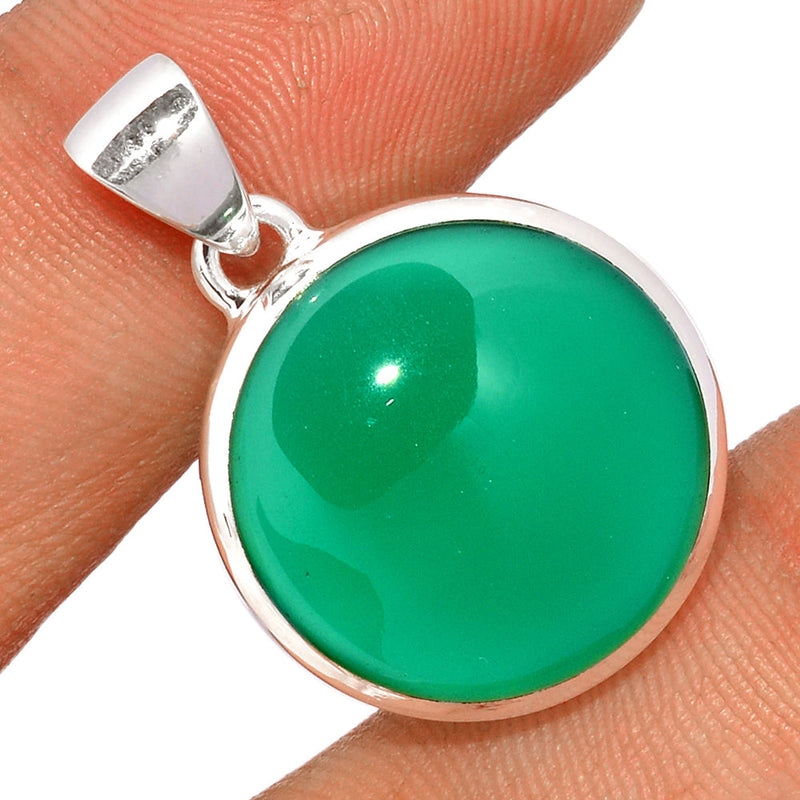 1.2" Green Onyx Pendants - GROP752