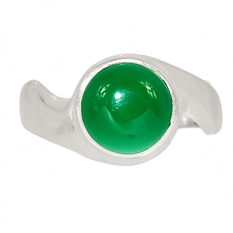 Solid - Green Onyx Ring - GROR1014