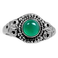 Green Onyx Ring-GROR526