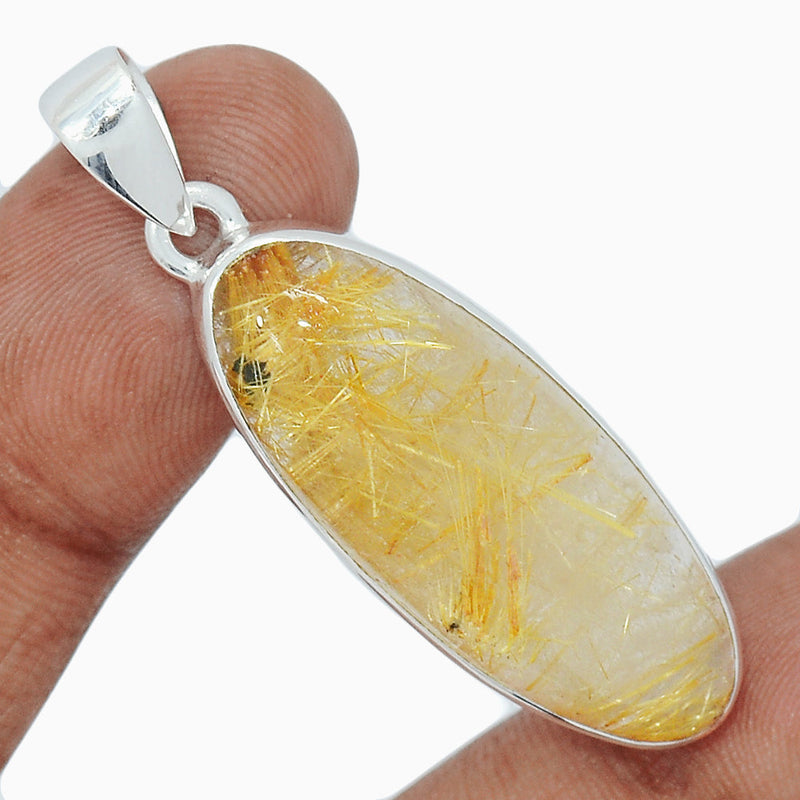 1.8" Golden Rutile Pendants - GRUP2092