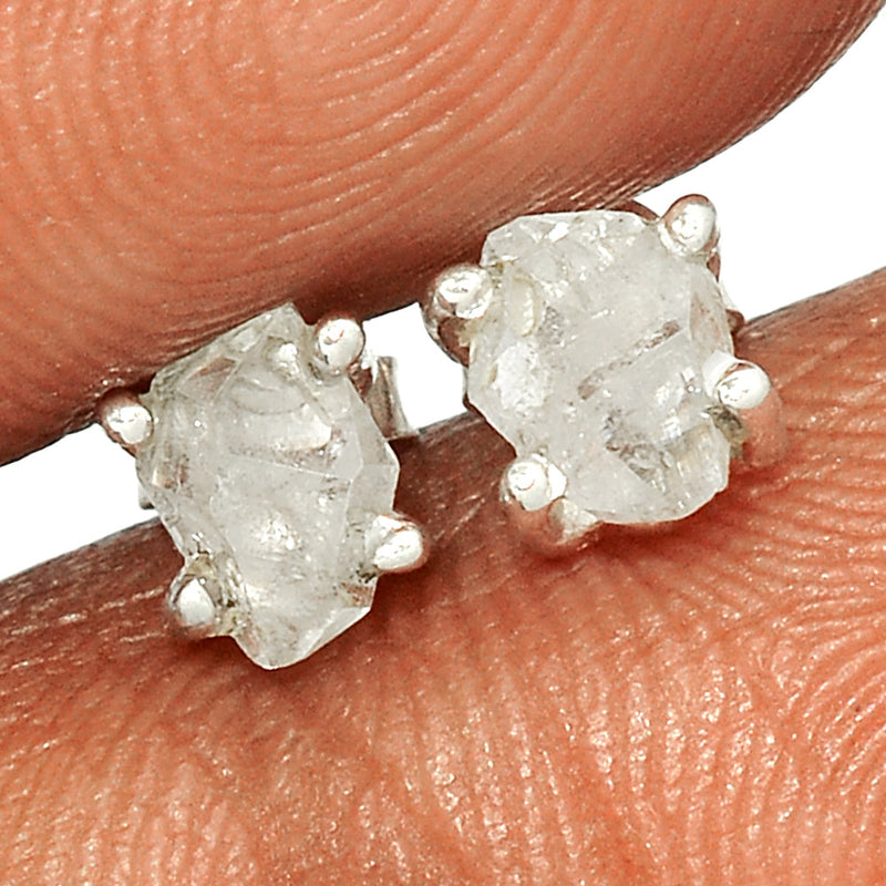 Claw - Herkimer Diamond Studs - HKDS537