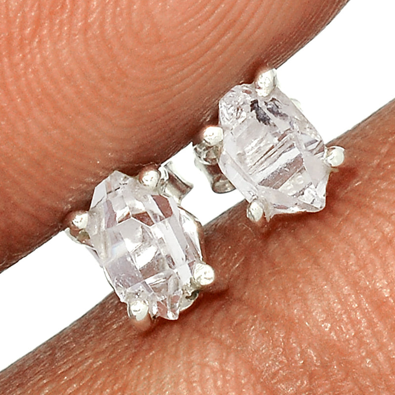 Claw - Herkimer Diamond Studs - HKDS546