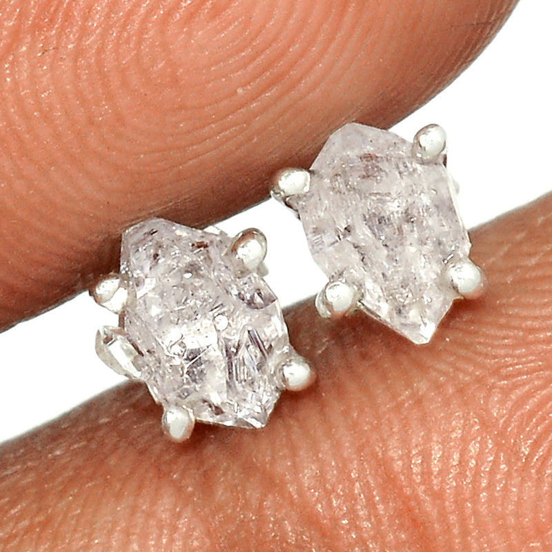 Claw - Herkimer Diamond Studs - HKDS559