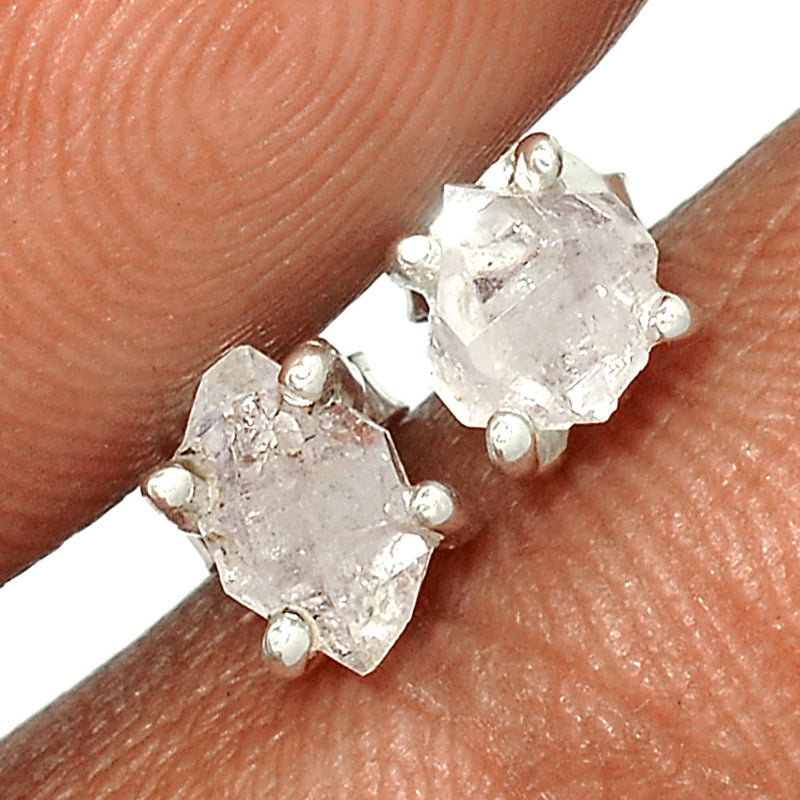 Claw - Herkimer Diamond Studs - HKDS566