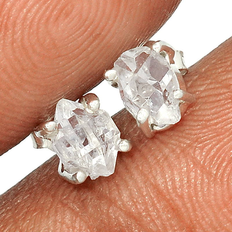 Claw - Herkimer Diamond Studs - HKDS569