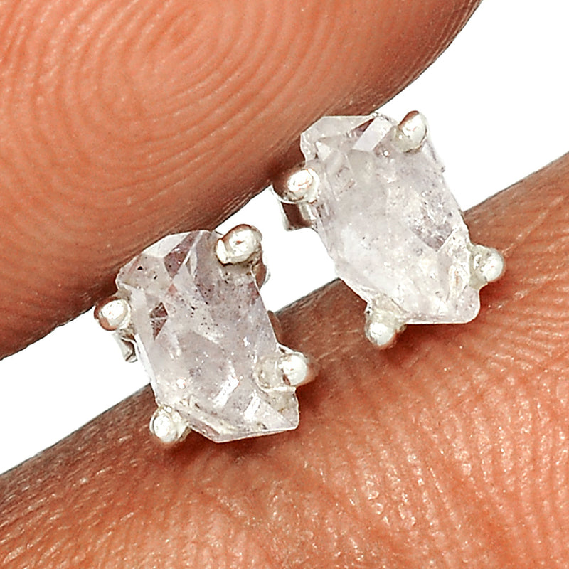 Claw - Herkimer Diamond Studs - HKDS576