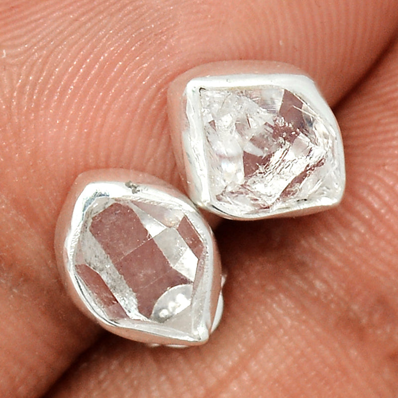 Herkimer Diamond Studs - HKDS606