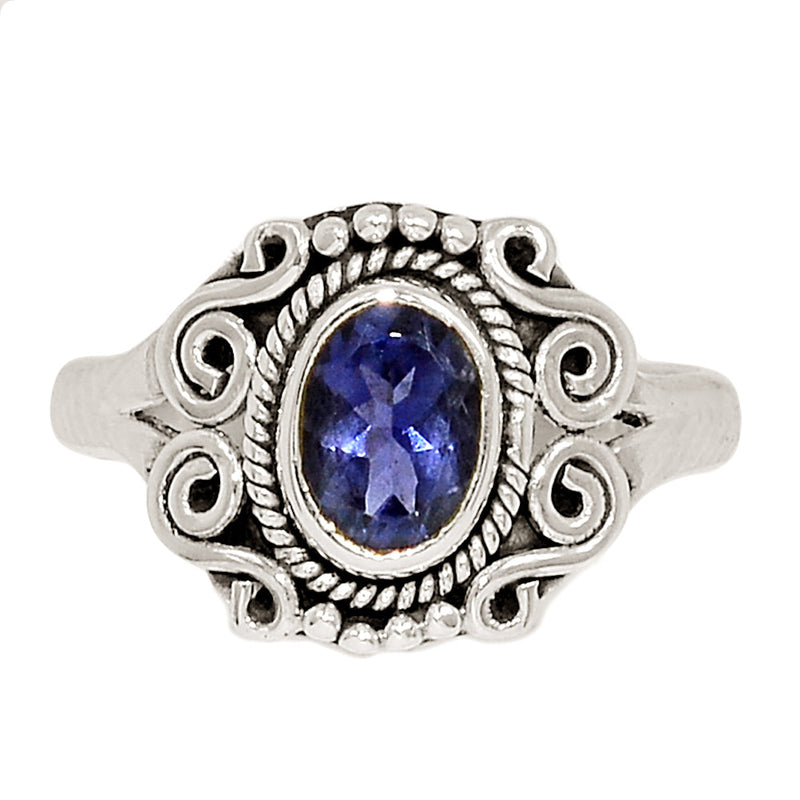 Small Filigree - Iolite Ring - ILTR494