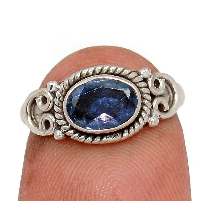 Small Filigree - Iolite Ring - ILTR501