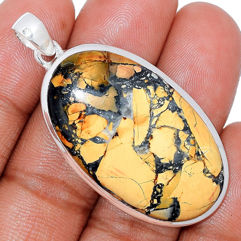 1.8" Indonesian Malingano Jasper Pendants - IMJP165