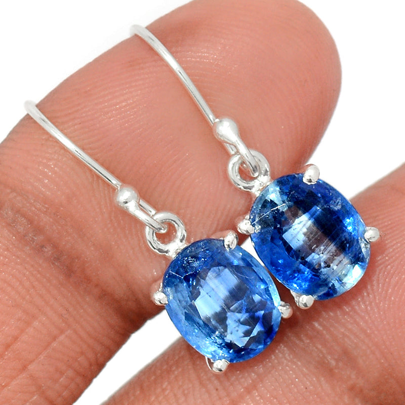 1" Kyanite Faceted Earrings - KYFE227