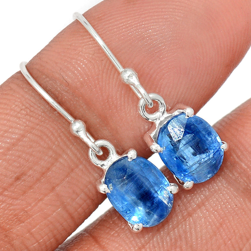 1" Kyanite Faceted Earrings - KYFE231