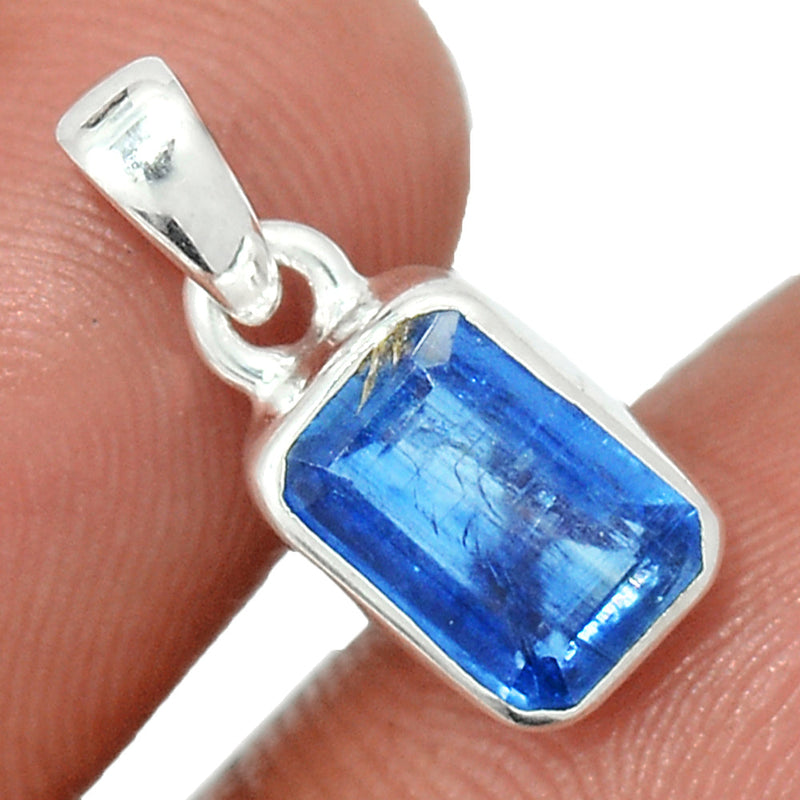 0.7" Kyanite Faceted Pendants - KYFP515