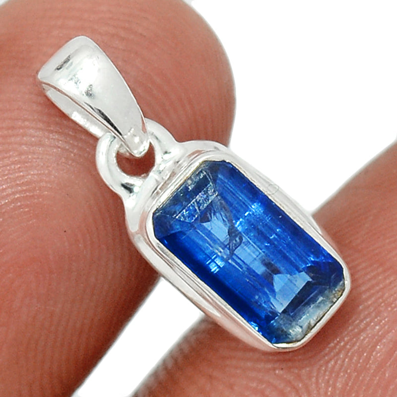 0.7" Kyanite Faceted Pendants - KYFP519